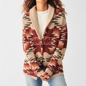 Thundervoice Eagle x Faherty Women’s Cardigan - Size XL